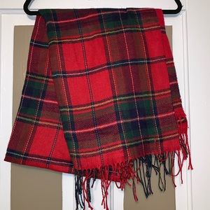Plaid Blanket Scarf